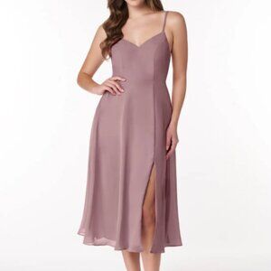 Azazie clarissa dress in dusty rose(pink) size 4